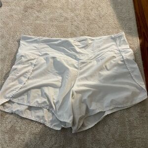 Lululemon Women's White Shorts